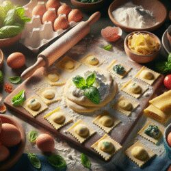 Obraz przedstawiający: Jak przygotować domowe ravioli? Włoski przysmak krok po kroku