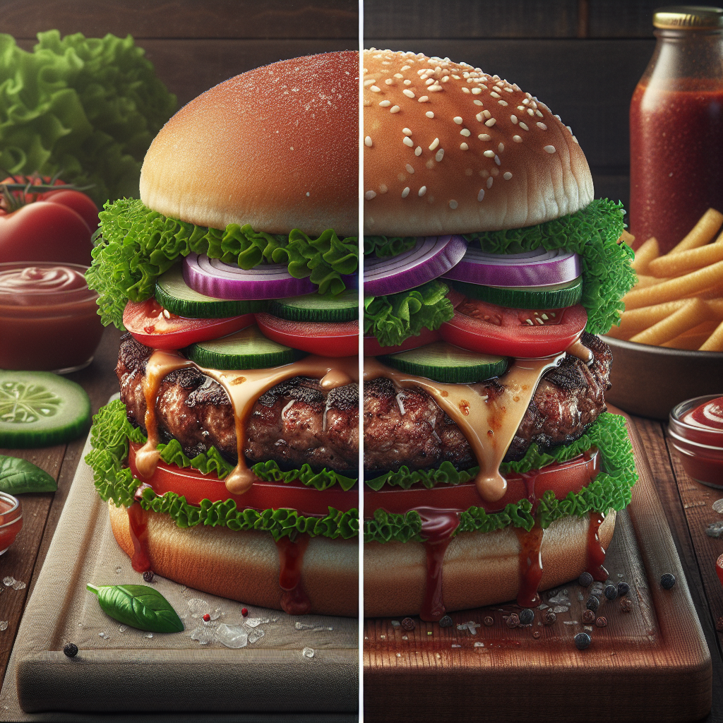 Obraz przedstawiający: Burger domowy czy restauracyjny? Jak zrobić idealnego burgera?
